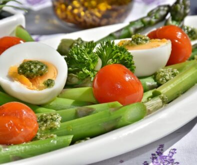 meal asparagus dish food 1307604